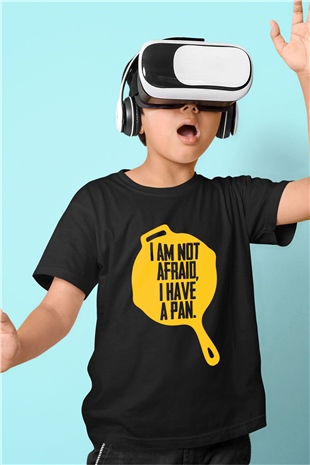 PUBG Baskılı Siyah Unisex Çocuk Tişört