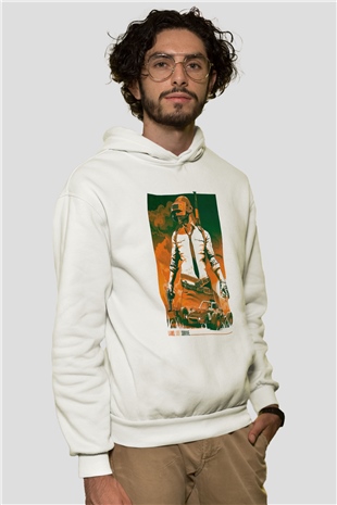 PUBG Beyaz Unisex Hoodie
