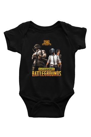 PUBG Siyah Bebek Body - Zıbın
