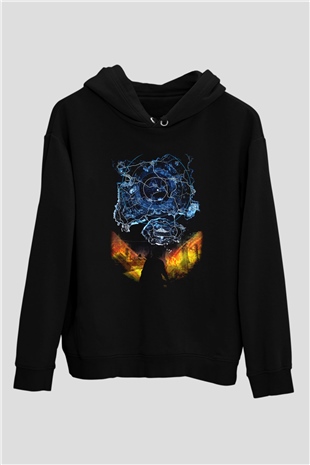 PUBG Siyah Unisex Hoodie