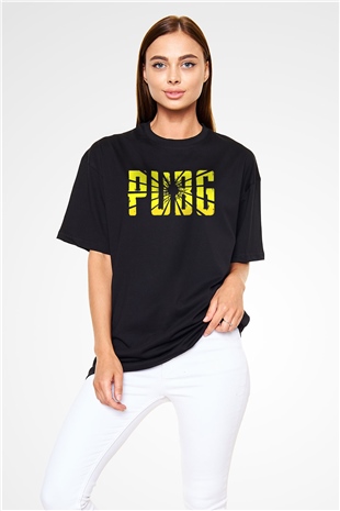 PUBG Siyah Oversize Tişört Oversize T-shirt