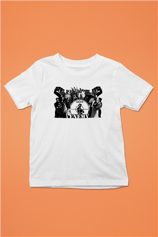 Public Enemy Beyaz Unisex Çocuk Tişört