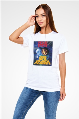 Public Enemy Beyaz Unisex Tişört T-Shirt - TişörtFabrikası