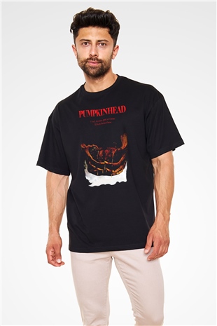 Pumpkinhead Siyah Unisex Oversize Tişört