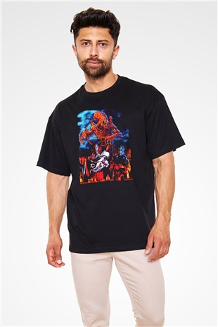 Pumpkinhead Siyah Unisex Oversize Tişört