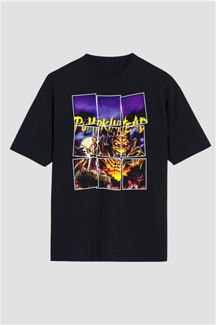 Pumpkinhead Siyah Oversize Tişört