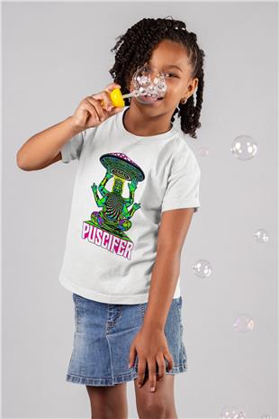 Puscifer Baskılı Beyaz Unisex Beyaz Çocuk Tişört - Tshirt
