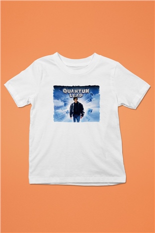 Quantum Leap Beyaz Unisex  Çocuk Tişört