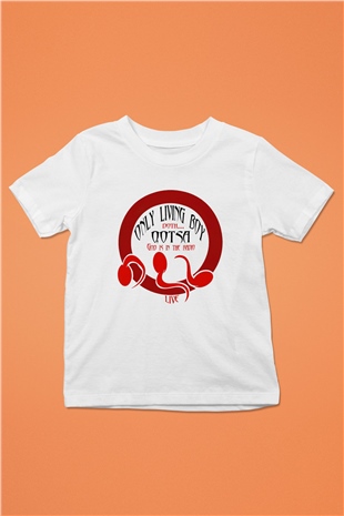 Queens of the Stone Age Baskılı Beyaz Unisex Çocuk Tişört