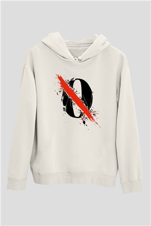Queens of the Stone Age Beyaz Unisex Kapşonlu Sweatshirt