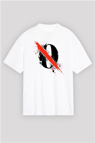 Queens of the Stone Age Beyaz Unisex Oversize Tişört T-Shirt