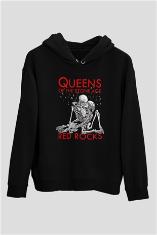 Queens of the Stone Age Siyah Unisex Hoodie