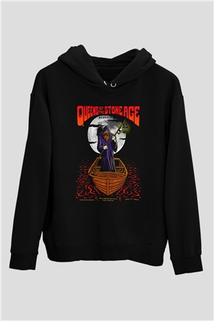 Queens of the Stone Age Siyah Unisex Hoodie