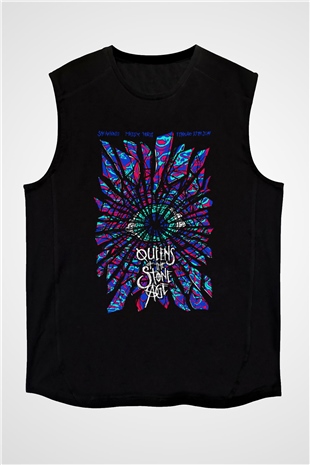 Queens of the Stone Age Siyah Unisex Kolsuz Tişört