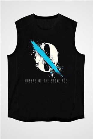 Queens of the Stone Age Siyah Unisex Kolsuz Tişört