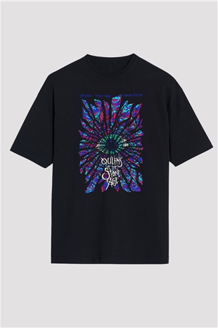 Queens of the Stone Age Siyah Unisex Oversize Tişört T-Shirt