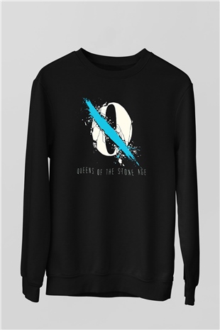 Queens of the Stone Age Siyah Unisex Sweatshirt
