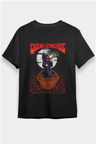 Queens of the Stone Age Siyah Unisex Tişört T-Shirt - TişörtFabrikası
