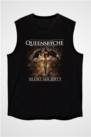 Queensryche Siyah Unisex Kolsuz Tişört