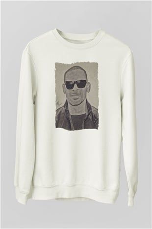 R.Kelly Beyaz Unisex Sweatshirt