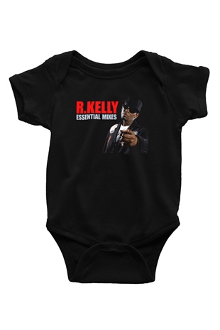 R.Kelly Siyah Bebek Body - Zıbın