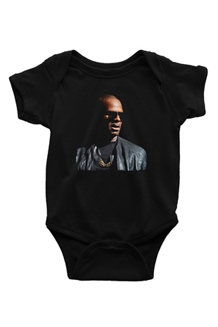 R.Kelly Siyah Bebek Body - Zıbın