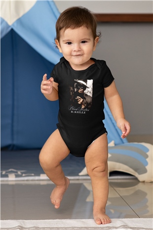 R.Kelly Siyah Bebek Body - Zıbın