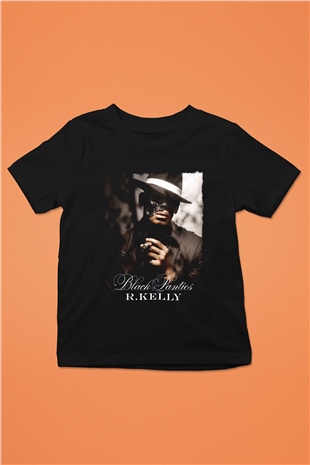 R.Kelly Siyah Unisex Çocuk Tişört