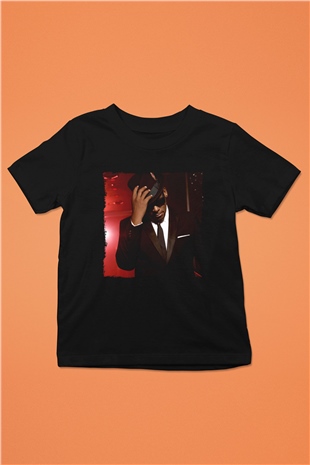 R.Kelly Siyah Unisex Çocuk Tişört