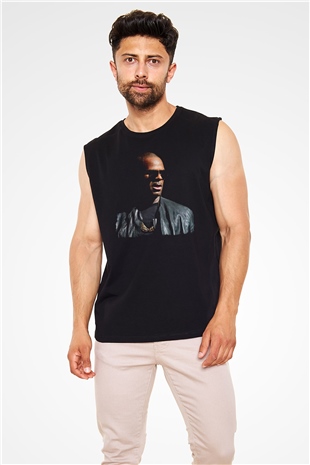 R.Kelly Siyah Unisex Kolsuz Tişört