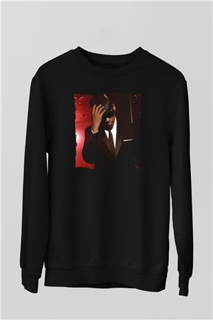 R.Kelly Siyah Unisex Sweatshirt