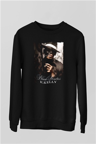 R.Kelly Siyah Unisex Sweatshirt