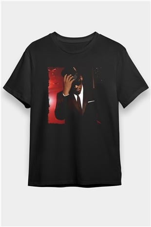R.Kelly Siyah Unisex Tişört T-Shirt - TişörtFabrikası