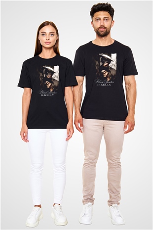 R.Kelly Siyah Unisex Tişört T-Shirt - TişörtFabrikası