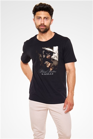R.Kelly Siyah Unisex Tişört T-Shirt - TişörtFabrikası
