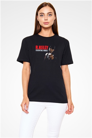 R.Kelly Siyah Unisex Tişört T-Shirt - TişörtFabrikası