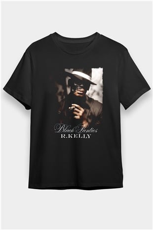 R.Kelly Siyah Unisex Tişört T-Shirt - TişörtFabrikası