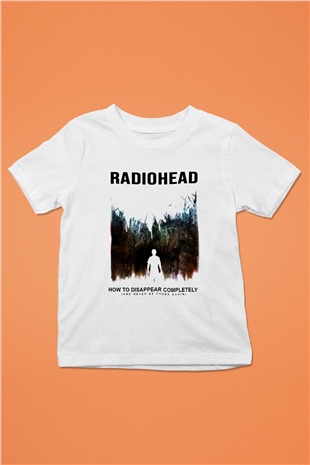 Radiohead Baskılı Beyaz Unisex Çocuk Tişört