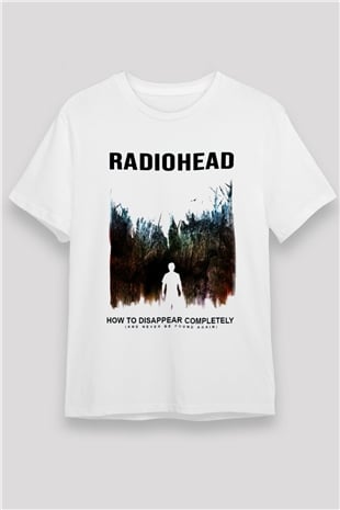 Radiohead Beyaz Unisex Tişört T-Shirt - TişörtFabrikası