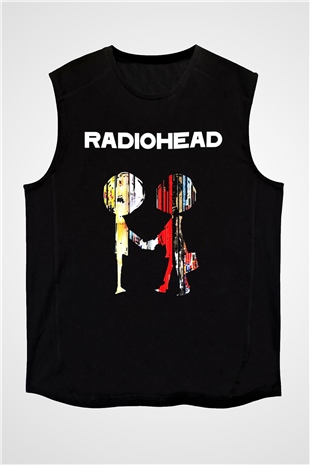 Radiohead Siyah Unisex Kolsuz Tişört