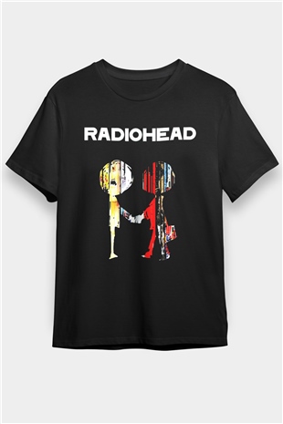 Radiohead Siyah Unisex Tişört T-Shirt - TişörtFabrikası