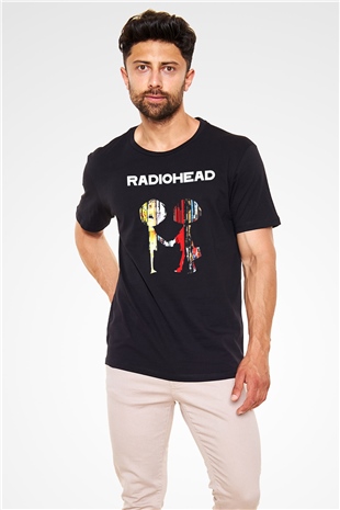 Radiohead Siyah Unisex Tişört T-Shirt - TişörtFabrikası