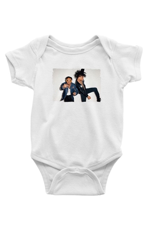 Rae Sremmurd Beyaz Bebek Body - Zıbın