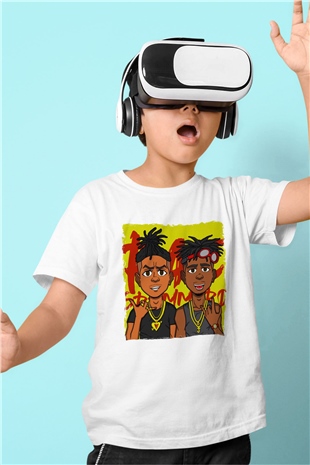 Rae Sremmurd Beyaz Unisex Çocuk Tişört