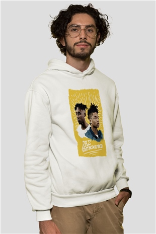 Rae Sremmurd Beyaz Unisex Kapüşonlu Sweatshirt