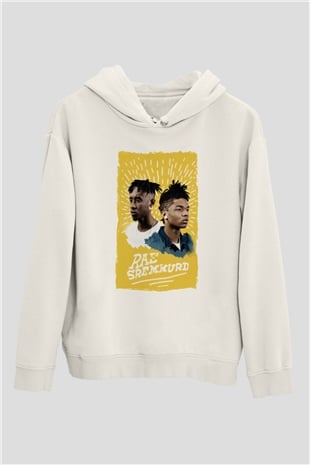 Rae Sremmurd Beyaz Unisex Kapüşonlu Sweatshirt