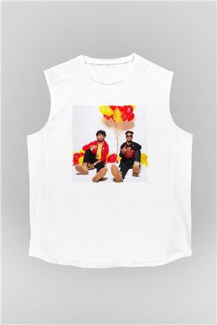 Rae Sremmurd Beyaz Unisex Kolsuz Tişört