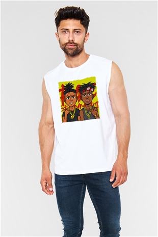 Rae Sremmurd Beyaz Unisex Kolsuz Tişört