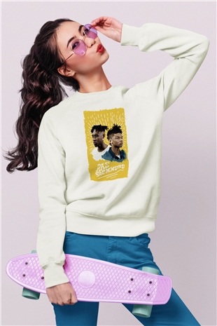 Rae Sremmurd Beyaz Unisex Sweatshirt