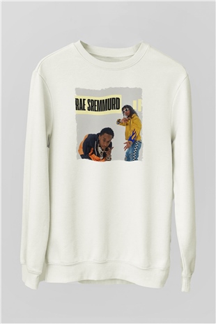 Rae Sremmurd Beyaz Unisex Sweatshirt